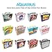 AQUARIUS David Bowie Aladdin Sane Fun Box - Sturdy Tin Storage Box with Plastic Handle & Embossed Front Cover - Officially Licensed Merchandise & Collectible Gift