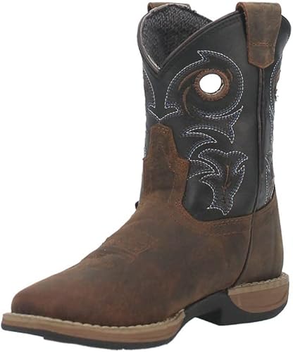 DAN POST Tan and Black Storms Eye Jr Childrens Boots DPC2969