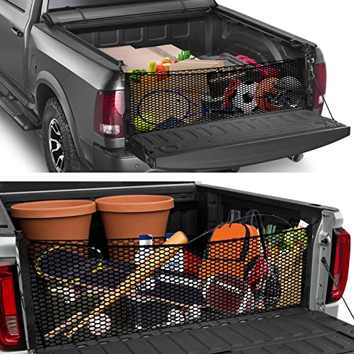 KARCOCA Cargo Net for Pickup Truck Bed Truck Bed Net for Trunk Organizers and Storage