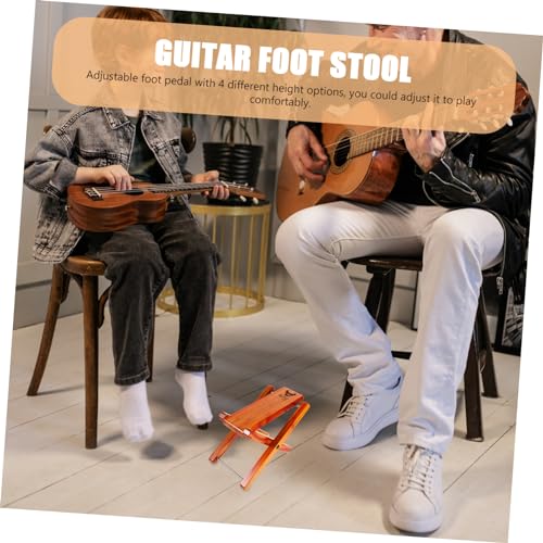 Vaguelly Resto De Guitarra Suporte Para Estribo De Banquinho De Guitarra Guitarras Banquinho De Pé D