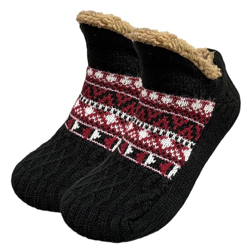 Vebroert Chaussettes Antidérapantes pour Homme Hiver -...