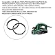 Ruimou Hobel-Antriebsriemen 2604736001 (225 mm Umfang 9 mm Breite), kompatibel mit Bosch PHO1 PHO100 PHO15-82 PHO16-82 PHO20-82