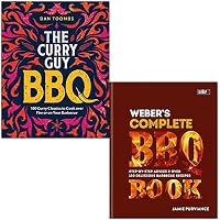 Curry Guy BBQ By Dan Toombs & Weber's Complete BBQ Book By Jamie Purviance 2 Books Collection Set