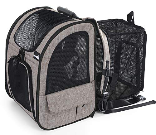 Pecute Transportin Gato Mochilas para Gatos y Perro Bolsa para Mascotas