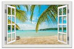Tropical palm tree wall art