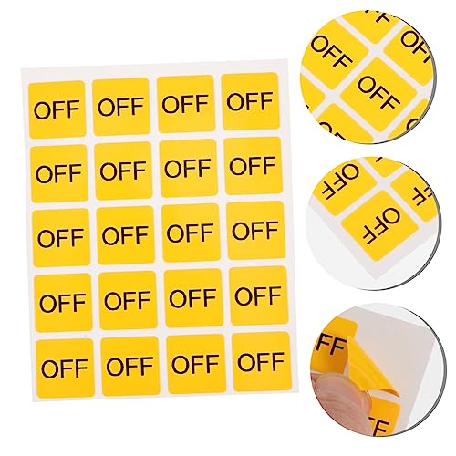Etiquetas de seguridad on/off amarillas: la solución práctica para los interruptores del dormitorio 6