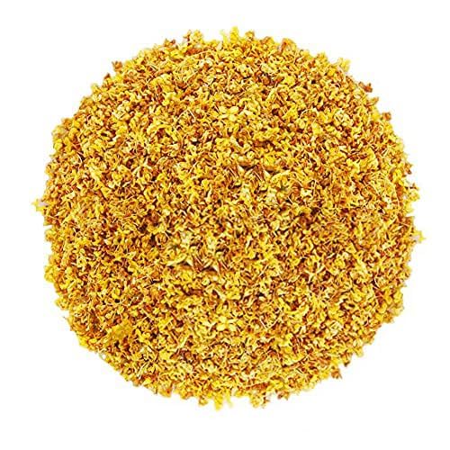 Fragrant Osmanthus Fragrans Herb Loose Leaf Tea 100% Natural Dried Osmanthus Flower Herbal Tea - 2 OZ