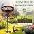 3" Deep Metal Bird Bath for Outside, Removable 12" Dia Vintage Bird Baths Bowl for Outdoors with Stable 5-Prong Stake, 37" H Freestanding Birdbath for Garden Patio Yard Lawn (Brush Bronze)