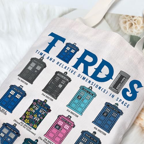 Bolso Tote de lona Policeman Box para fans de Doctor Who miniatura 5