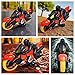 BestPriceCenter BPC RC Motorcycle Toy for Kids, High-Speed Remote Control Stunt 360° Drift Bike with LED Lights, for Boys & Girls, 2.4GHz Racer