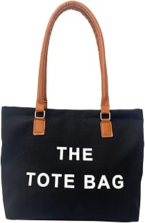 The Tote Bag for Women Crossbody Canvas Tote Bag Travel Canvas Tote Bags with Zipper Work Tote Bags Shoulder Crossbody Bags