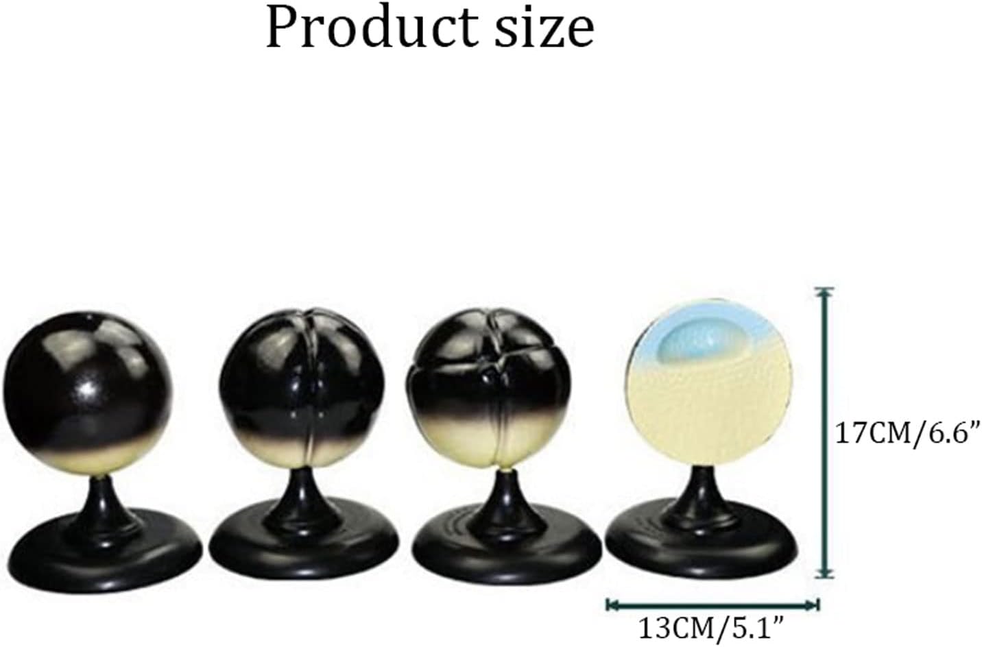 Anatomical Models 8pcs Frog Embryo Development Model for Teaching and Learning for Junior High and School Biological Science and Education Human Models