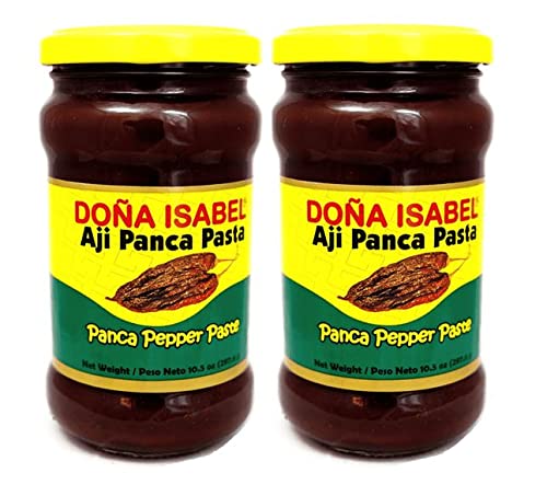 Doña Isabel Aji Panca Pasta 297.6 gr. / Panca Hot Pepper Paste 10.5 oz. - 2 Pack