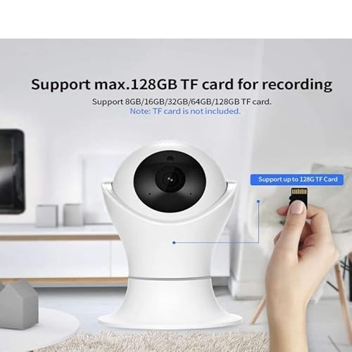 IPC360 Câmera De Segurança Inteligente Hd Jortan 8165hp Ipc360 Wifi, smart camera surveillance, Wi-F