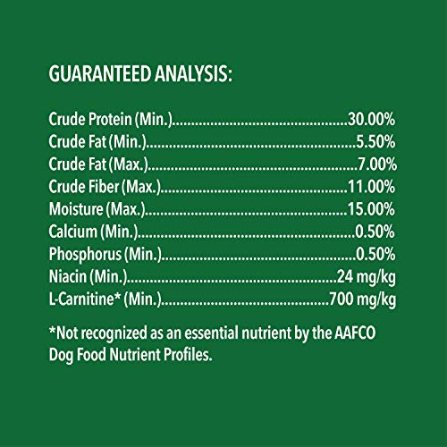 GREENIES Weight Management Regular Natural Dog Dental Care Chews Weight Control Dog Treats, 12 oz. Pack (12 Treats)