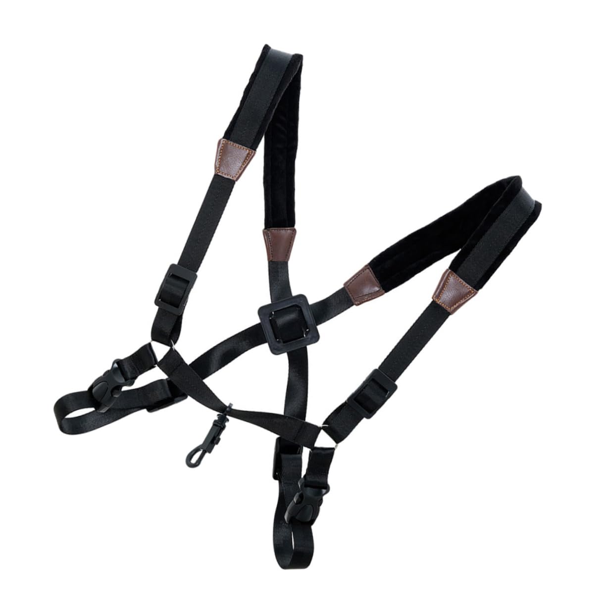 VANZACK Saxophone Harness Trimmer Shoulder Sax Strap Black Harness Saxophone Accessories Comfortable and Practical