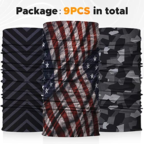 Image of JOEYOUNG Headwear, Bandana, Neck Gaiter Head Wrap Headband Balaclava Magic Scarf