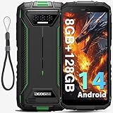 DOOGEE S41PLUS Teléfono Móvil Irrompible Android 14, 8GB RAM+128GB ROM (TF 1TB), 6300mAh Batería Movil Resistent 5.5'IPS HD+ 13MP Cámara, Octa Core, Smartphone IP68IP69K/NFC/OTG/GPS/WIFI/Face ID-2024