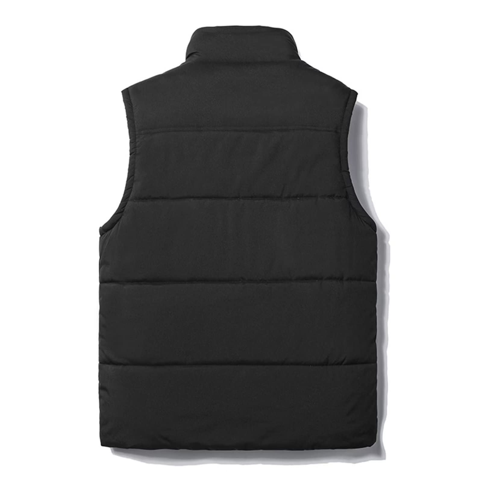 Rivccku Gilet Sportivo Uomo Multitasche Esterno Ad Asciugatura Rapida Gilet Primavera Senza Maniche con Collo Alto