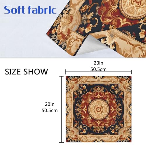 Servilletas de Tela Multicolor Polyester 20x20 in Pack 6 miniatura 6