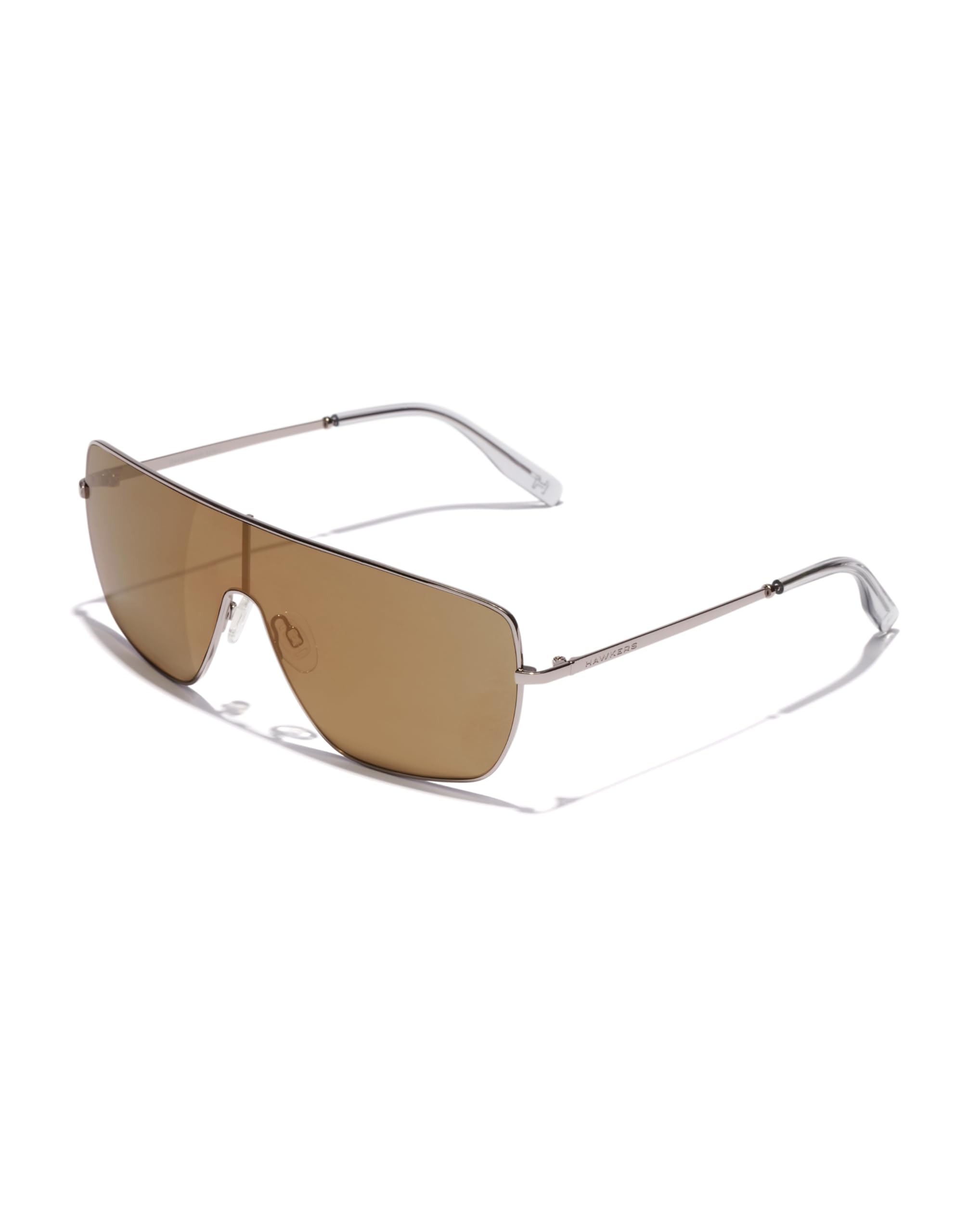 Hawkers Unisex Beige/Grey Sunglasses Eclipsa - Gun Metal