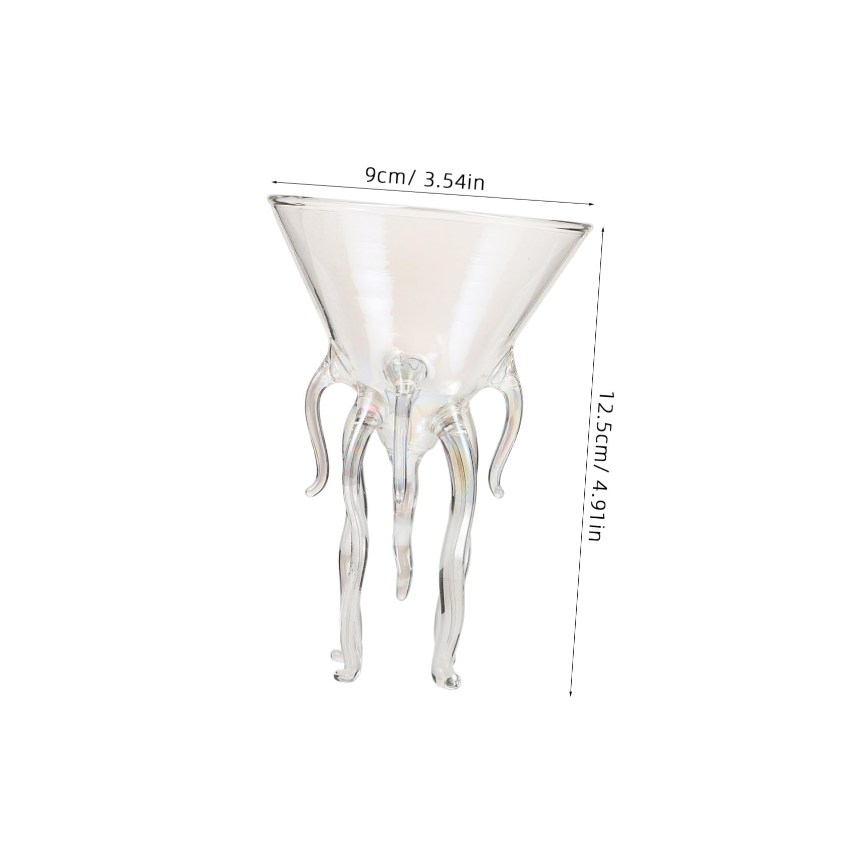 Cabilock 3 Piezas De Copa De Medusa Copa De Vino De Cristal Copas De Vino De Fiesta Copas Decorativas Copas De Bar Copas De Vino Copa De Vino Tinto Copas De Vino Reutilizables Reutilizable