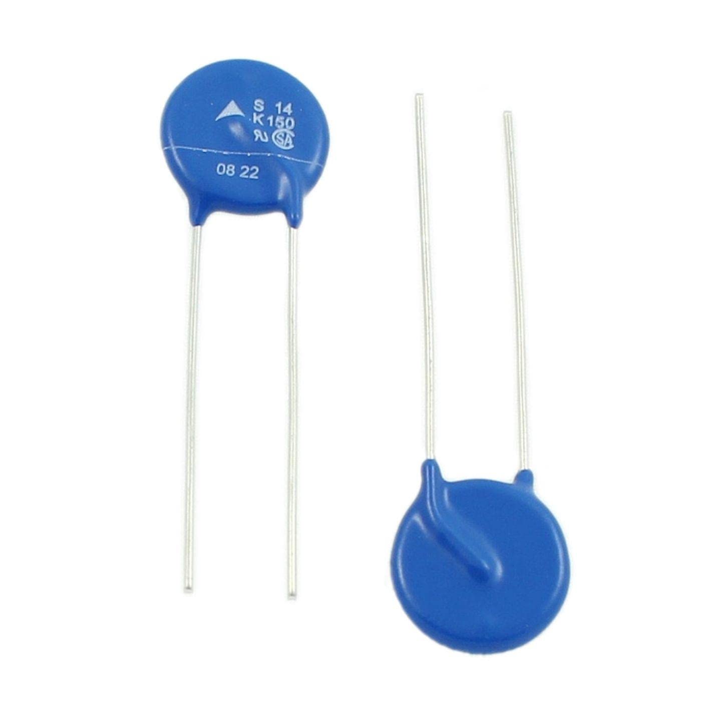 5x Dischi di varistore S14K150 150V 600mW RM7,5 d21x4mm Epcos B72214S0151K101