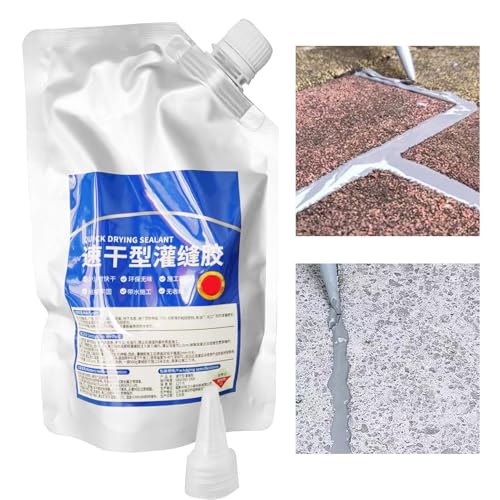 FmtwPhn Sellador de techo, lámina adhesiva impermeable para autocaravanas y techos: adhesivo resistente a largo plazo para trabajos de construcción, grietas, hormigón, y