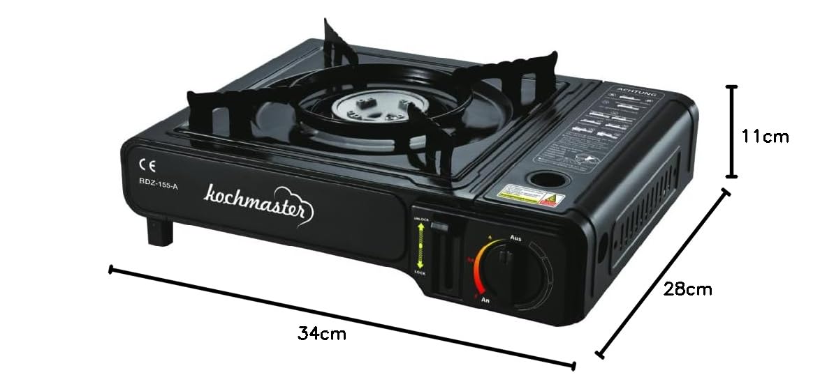 Hornillo de gas portátil para camping