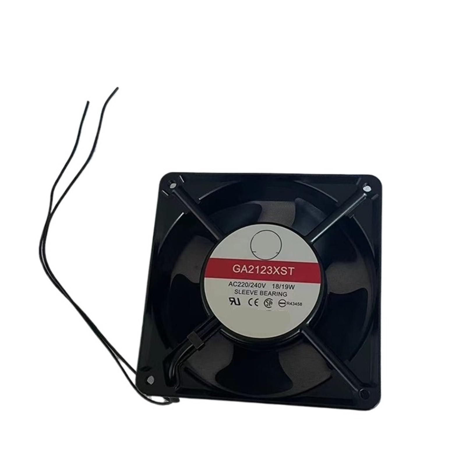 GJEXXPTST GA2123XST AC220V/240V 18/19W 12038 12cm 2 Wire Fan