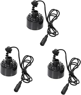 IMIKEYA 3 Peças Acessórios Para Tanque De Peixes Mini Umidificador Acessórios Para Tanque De Peixes Fabricante De Névoa Umidificador Máquina De Névoa Para Lagoa Fabricante De Névoa Para