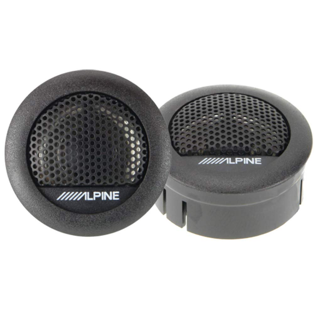 1 Kit Sistema de 2 vías Alpine SXE-1350S 13.00 cm 130 mm 5" Altavoces 40 vatios rms y 250 vatios MAX impedancia 4 ohmios sensibilidad 90 db, en Pares