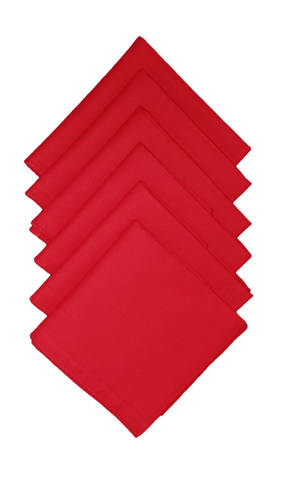 JOHNNIE BOYPremium Cotton Solid Handkerchief for Men and Boys | Super Absorbent & Fashionable Skin Care Hanky Rumal Handkerchiefs