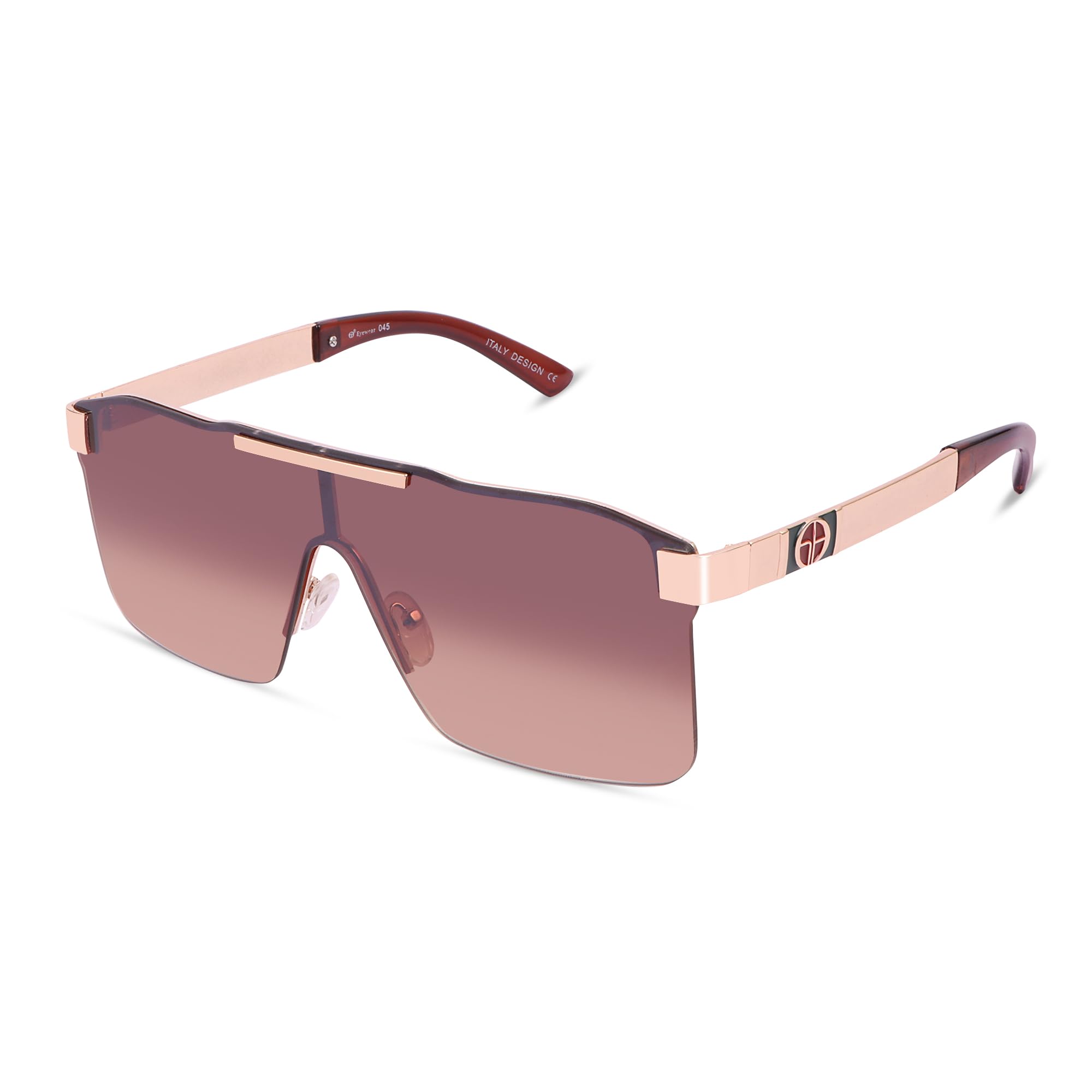 Men's Square Sunglasses with UV Protection | Gradient Lens | Lightweight Frame | Stylish & Fashionable Sunglasses for Casual Use - G8502-image-14