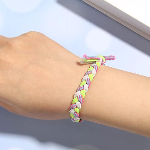 Miniatura 5 de Coleteros trenzados para el pelo, 50 cuerdas de goma, accesorios para el cabello (color mezclado)