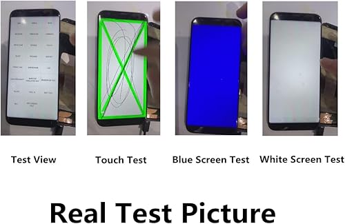 Miniatura 5 de S8 Plus - Pantalla LCD de repuesto para Samsung Galaxy S8 Plus táctil digitalizador con marco S8+ 6.2 pulgadas G955U G955FD negro (reconocimiento de