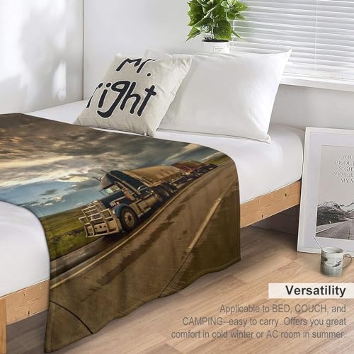 Plaid couverture de camion douce pour apaiser les nuits fraîches - 7