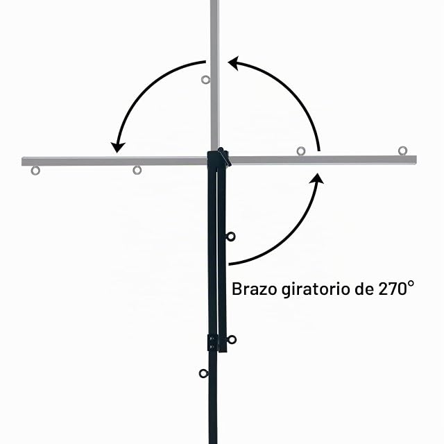 Foto 6 de 8 de SHELANDY Gravitis Pet Supplies - Brazo Plegable para Aseo de Mascotas con Abrazadera para Perros Grandes…
