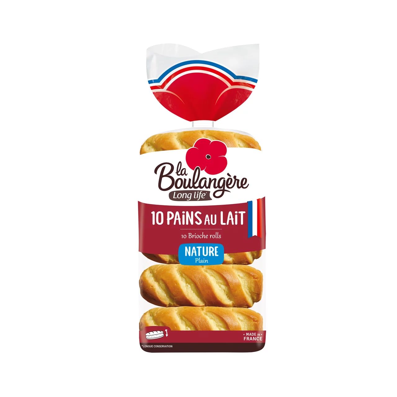 LA BOULANGÈRE Milchbrötchen 10 Stück 350 g. 3er Pack