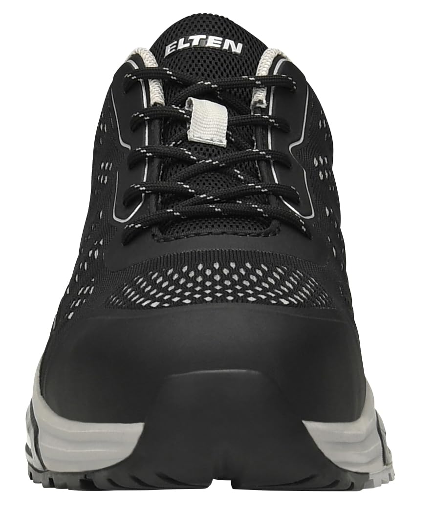 ELTEN Corby XXE Black Low ESD S1 | Sicherheitsschuhe für Damen & Herren, Stahlkappe, leicht, atmungsaktiv