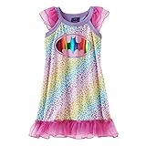 DC Comics Little Girls' Cheetah Print Batgirl Nightgown (6/6x)