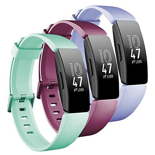 SZBAMI Bands Compatible with Fitbit Inspire HR Band/Inspire/Ace 2 Straps Replacement Wristband for Inspire Smart Watch