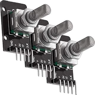 AZDelivery 3 x KY-040 Rotary Encoder Module compatible with Arduino including E-Book!