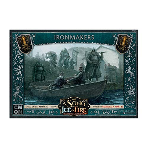 CMON A Song of Ice and Fire Tabletop Miniatures Game Ironmakers Unit Box | Strategiespiel für Jugendliche und Erwachsene