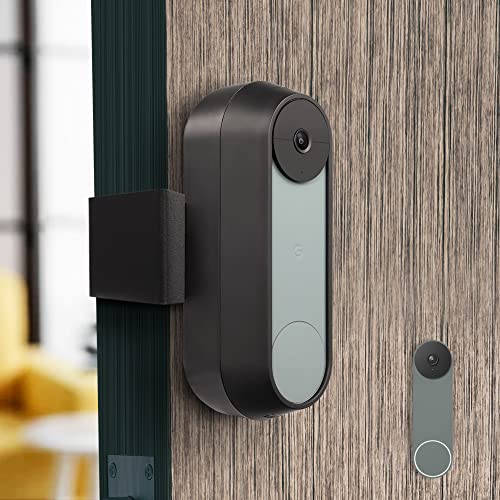 Wasserstein Anti-Theft Mount Compatible with Google Nest Doorbell Battery -...