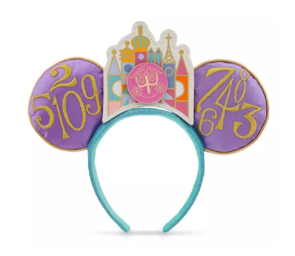 Mickey The Main Attraction It's A Small World Headband