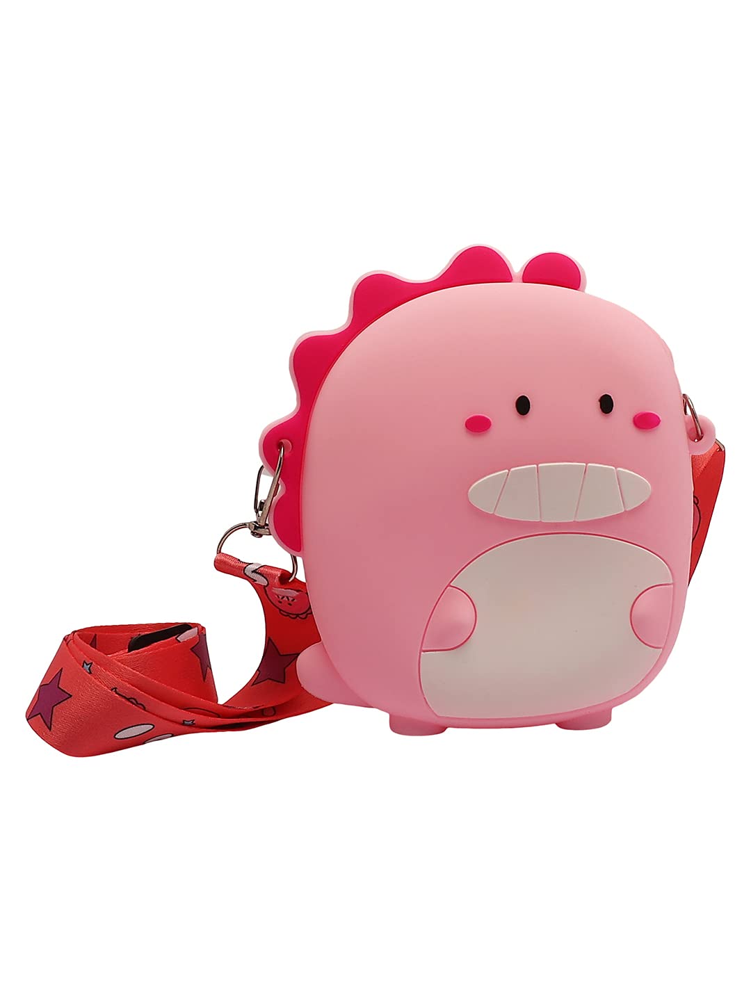 Passion Petals Dino Kids Girls Sling Bag Cute Silicone Girls Sling Bag Girls Coin Pouch For Age 2-8 Years - Pink (B0BWK1NVN1) Amazon Price History, Amazon Price Tracker