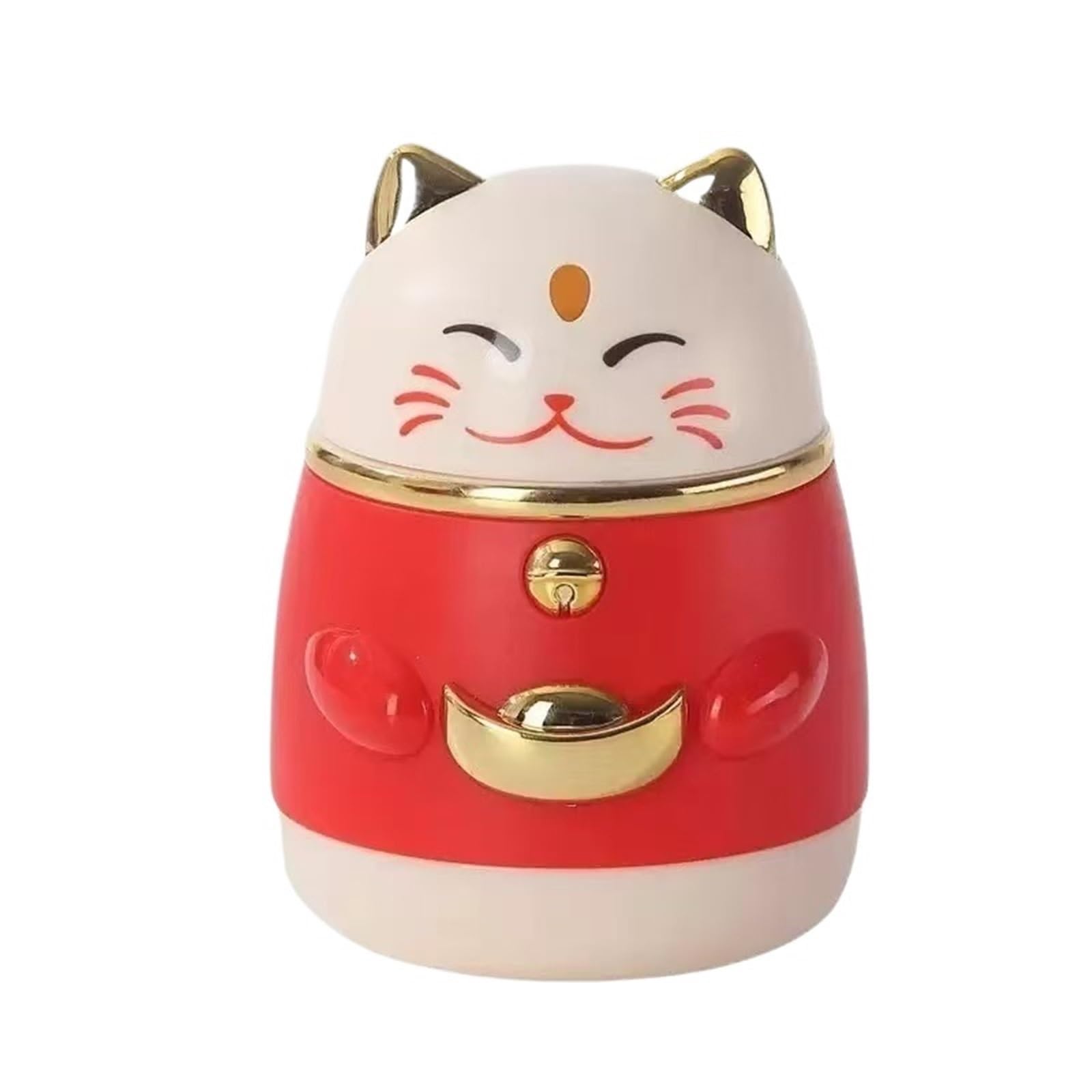 Giyxhu Color4 4Pcs Cute Cat Shape Toothpick Box Dispenser Pop-Up Automatic Creative Pressing Type For Toothpick