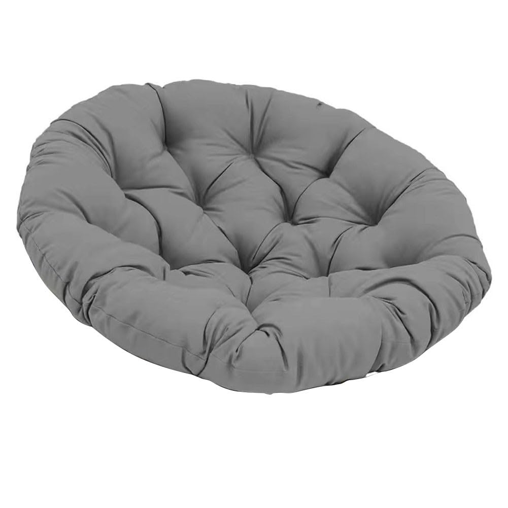 Chaise suspendue et fauteuil bascule : grand coussin rond ergonomique