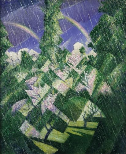 Cuadro pintura de primavera Nevinson para inspirar calma y elegancia en tu hogar 60x90cm